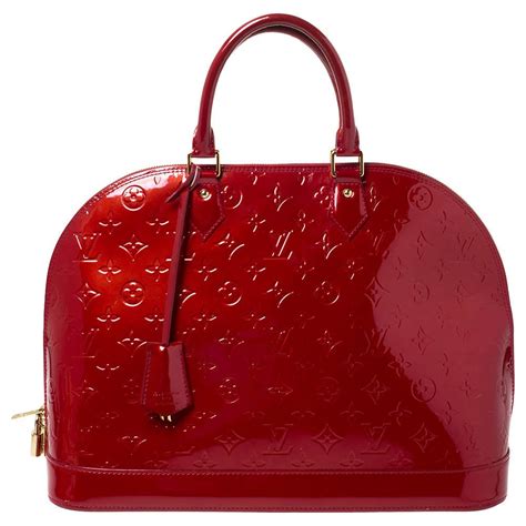 louis vuitton red alma|louis vuitton alma monogram.